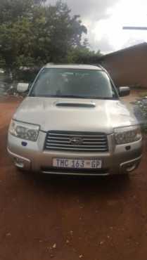 2006 Subaru Forester 2.5 XT AT Power steering, Aircon, Central locking Alarm, Leather seats, Abs br