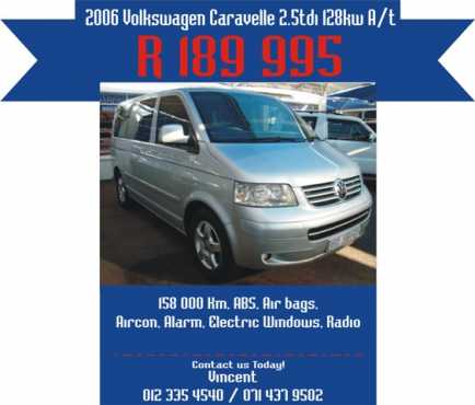 2006 Volkswagen Caravelle 2.5TDi 128KW