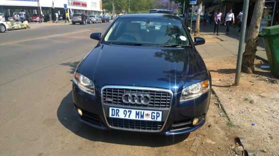 2007 Audi A4 1.8 T, Black with 99000km available now R 79,999