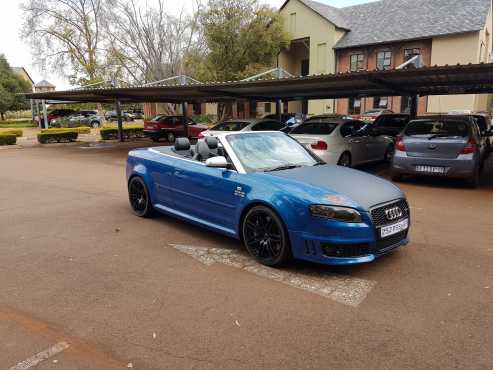 2007 AUDI RS4 4.2 V8 QUATTRO CONVERTIBLE