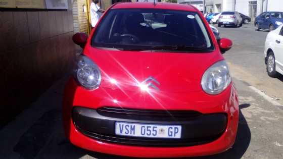 2007 citroen 1 1.0i play red