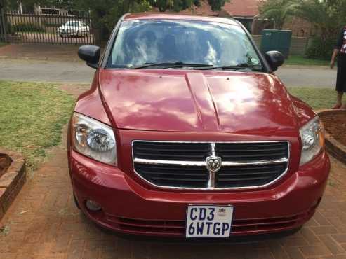 2007 dodge caliber 1.8 sxt maroon