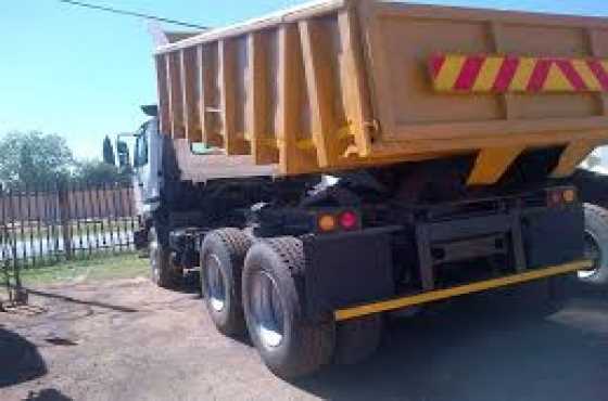 2007 FAW 28280 10 meter tipper trucks for sale