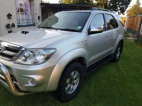 2007 Fortuner 3.0d4d 4x4