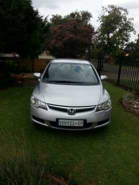 2007 Honda Civic 1.8 LXI  URGENT