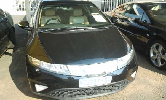 2007 Honda Civic 1,8i 5door 6speed manual,127 000km.