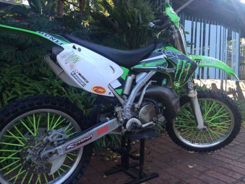 2007 Kawasaki KX 250 two stroke in a excellent condition