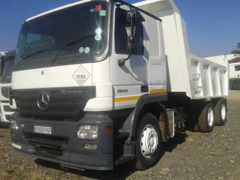 2007 Mercedes benz  2540 10 cube tipper for sale