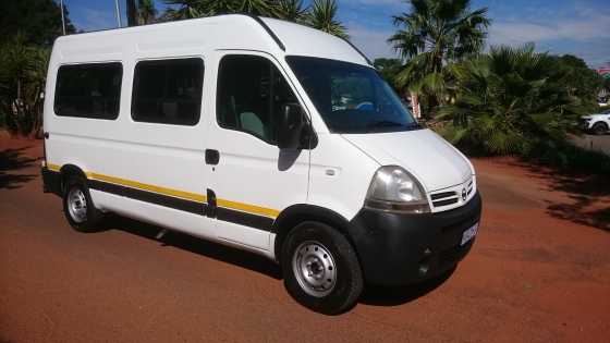 2007 Nissan Interstar 2.5D, 16 Seater in excellent condition