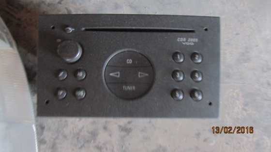 2007 Opel Corsa Gamma radio