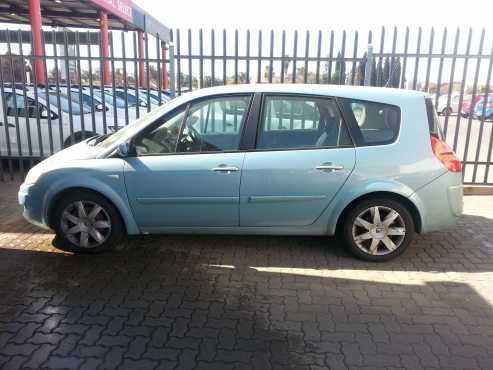 2007 Renault Grand Scenic 2lt 6 speed manual petrol 7 seater MPV