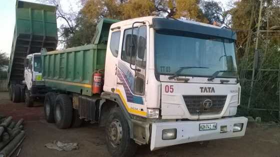 2007 Tata Novus 3434 10 meter tipper for sale WITH current work