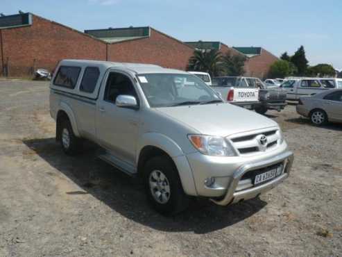 2007 Toyota Hilux Raider 2.7 L VVTI Single Cab With Canopy