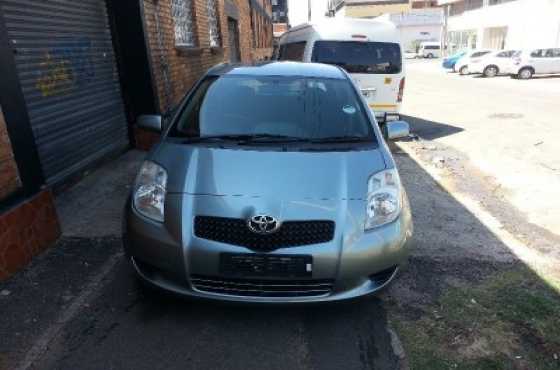 2007 toyota yaris t3 5drs silver