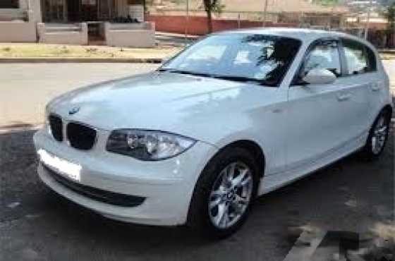 2008 bmw 120i 5 door Hatch,6 speed manual ABS, CD Player, Electric mirrors, Power Steering, Electric