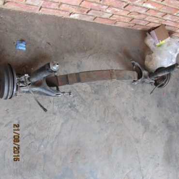 2008 Fiat Uno rear axle