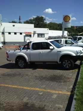 2008 Ford Ranger 3.0 TDCi XLT 4x4 Super Cab in Good Condition with tonau cover.