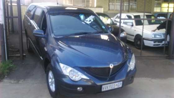 2008 SsangYong Actyon XDi 4X4 with Canopy Mileage 147163