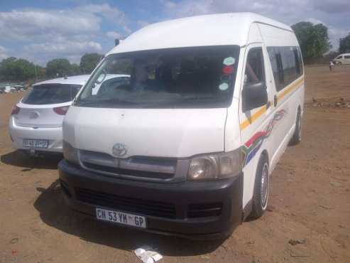 2008 Toyota Quantum 2.7 Petrol White