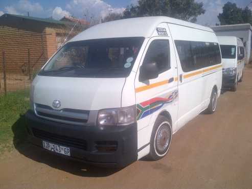 2008 Toyota Sesfikile 2.7 Manual