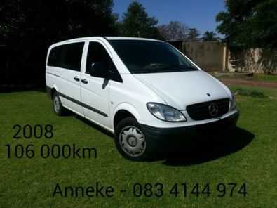 2008 White Mercedes Vito