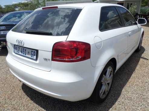 2009 Audi A3 1.8 TFSi Sport-back , White