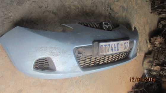 2009 Mazda 2 front bumper complete