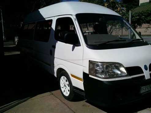 2009 Polarsun 2.2, 14 seat minibus for sale.