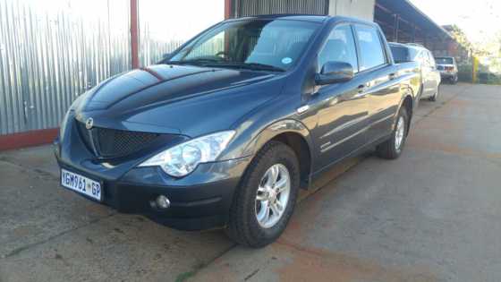 2009 Ssangyong Actyon 2.0 Xdi Dcab