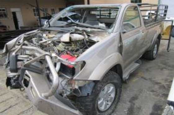 2009 TOYOTA HILUX 3.0 D4D rebuild for sale