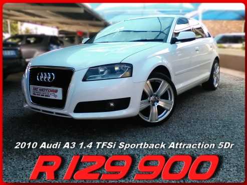 2010 Audi A3 1.4 TFSi Sportback Attraction for sale