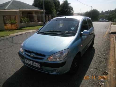 2010 Hyundai Getz 1,6 hatchback forsale