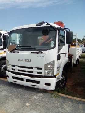 2010 ISUZU FSR 800 WITH DROPSIDES AND CRANE 10T FOR SALE