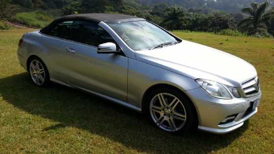 2010 Mercedes-Benz E350 AMG Convertible