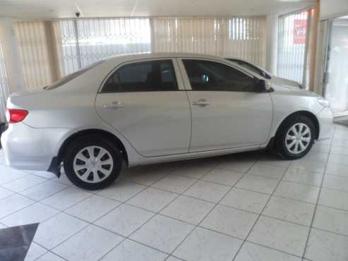 2010 Toyota corolla professional Sedan 1.3L 125000kmS