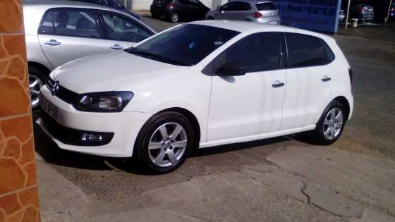 2010 volkswagen polo6 1.6 white