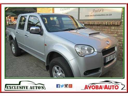 2011 GWM Steed 2.8 TCI Lux 4x2 DC, Silver, 127 000km, R129 900