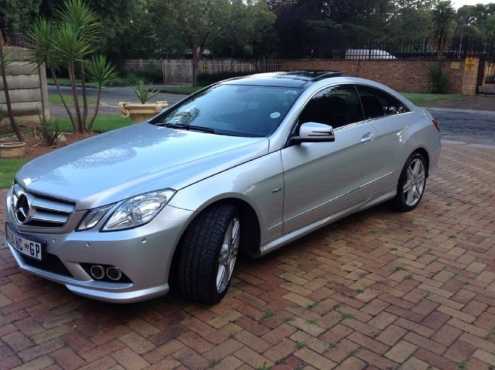 2011 Mercedes-Benz E-Class Coupe German Spec