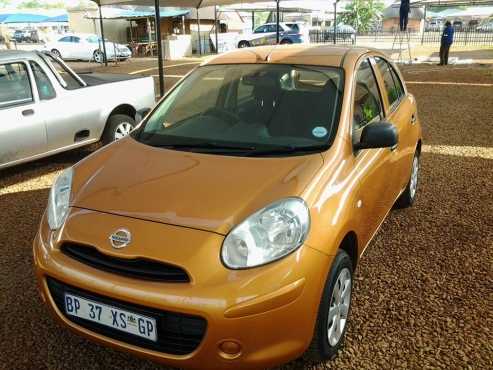 2011 Nissan Micra 1.2 Visia Tangerine Orange