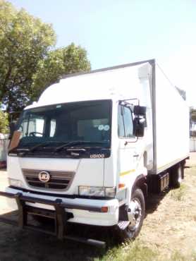 2011 NISSAN UD100 CLOSED BODY FOR SALE