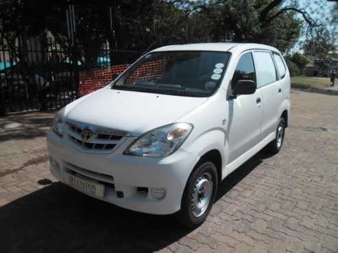 2011 TOYOTA AVANZA 1.3 PANEL VAN