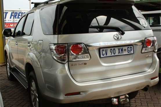 2011 Toyota Fortuner 3.0 D4D 4X4 Manual