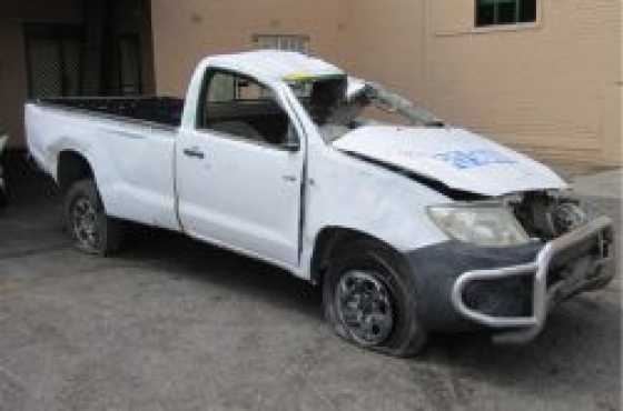 2011 TOYOTA HILUX 2.5 D4D rebuild for sale