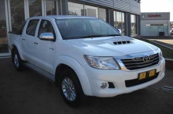 2011 TOYOTA HILUX 3.0 D4D DC (M) 4X2 121000KM R269950