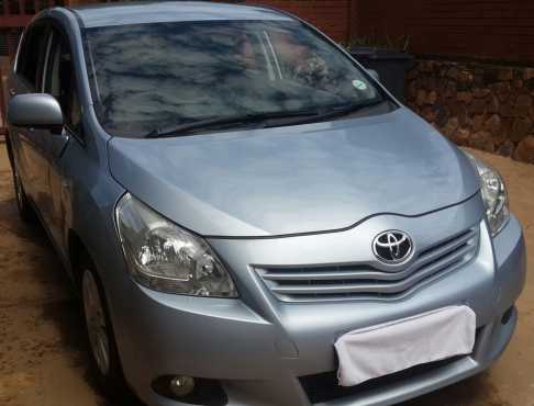 2011 Toyota Verso, 1.6 SX, Manual.