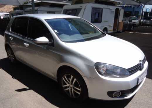 2011 VW Golf VI 1.6 TDi comfortline, silver, manual, FSH, 115 000km, R169 950, Pta