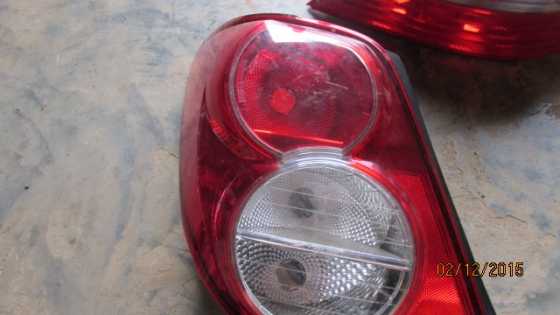 2012 Chev Sonic left taillight