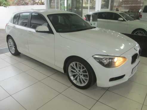 2012 (F20) 118 BMW 5d White