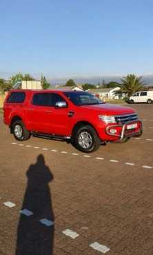 2012 Ford Ranger Double Cab, 4x4, 3.2 manual