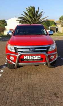 2012 Ford Ranger Double Cab, 4x4, 3.2 manual